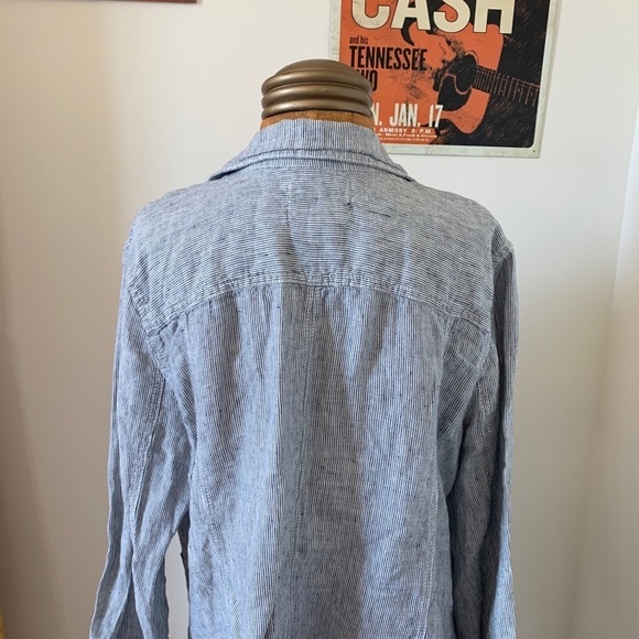 Caslon Linen Blazer - Picture 6 of 10